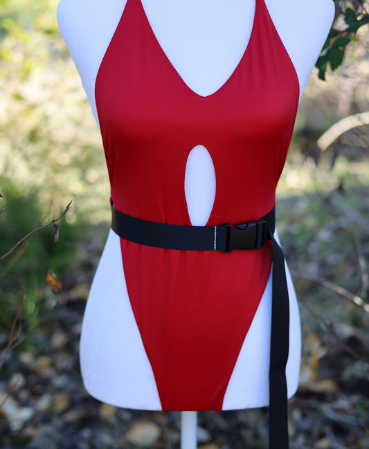 Black Rave Belt Detail 2