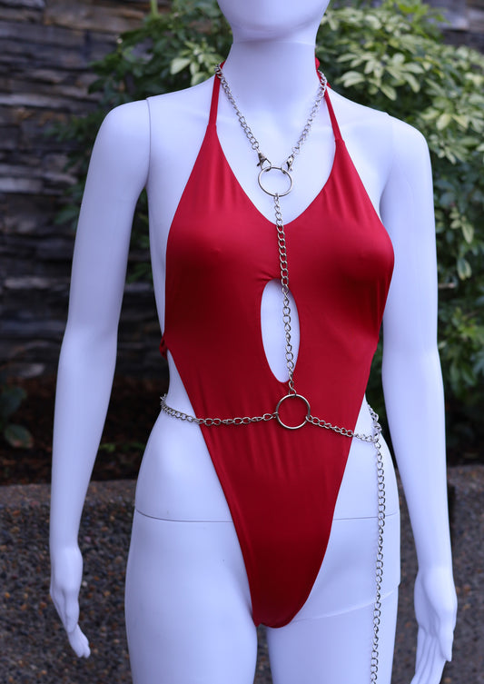 Silver O-Ring Body Chain V2