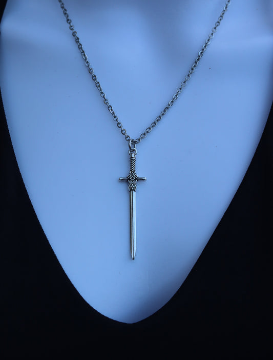 Silver Sword Necklace