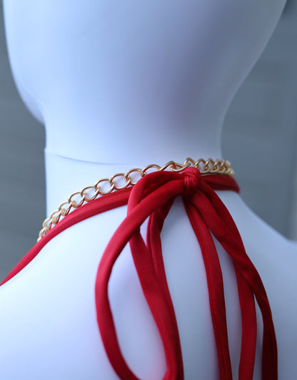 Gold O-Ring Body Chain V2