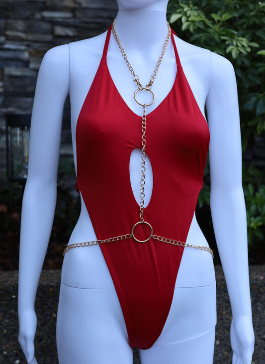 Gold O-Ring Body Chain V2