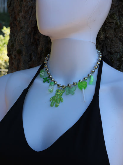 Green Candy Necklace