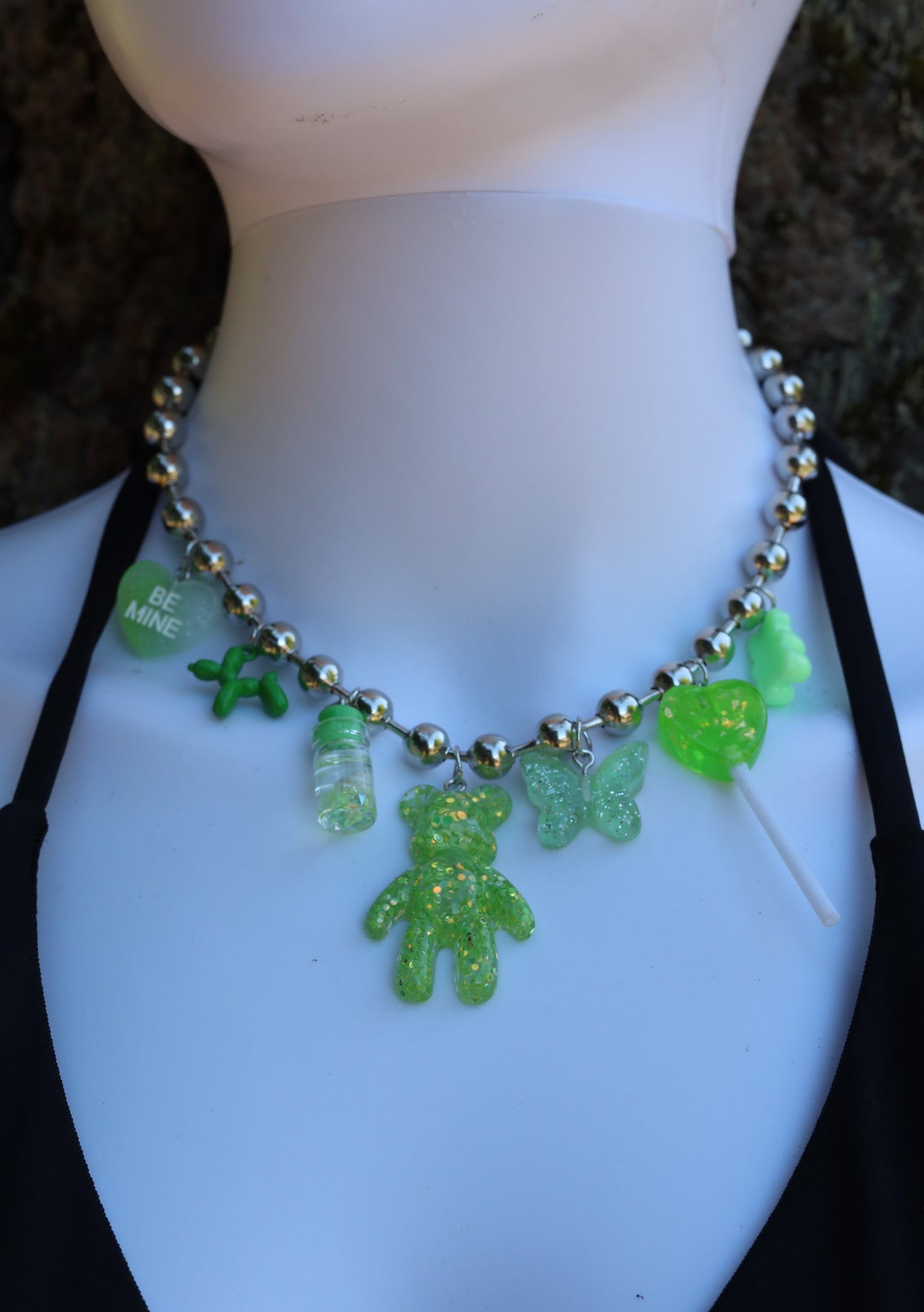 Green Candy Necklace