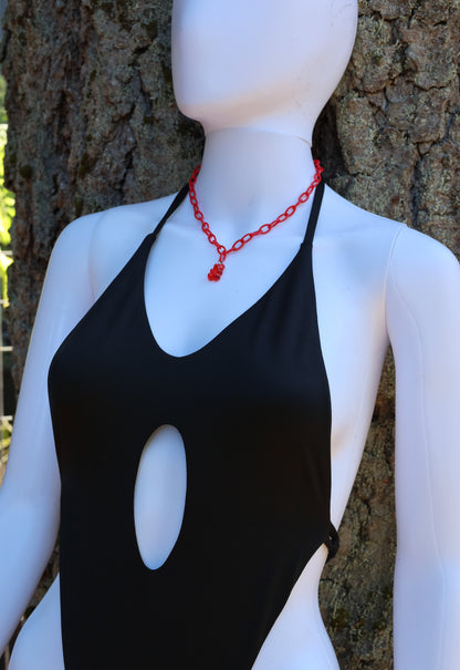 Red Gummy Bear Necklace