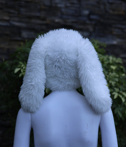White Bunny Hat