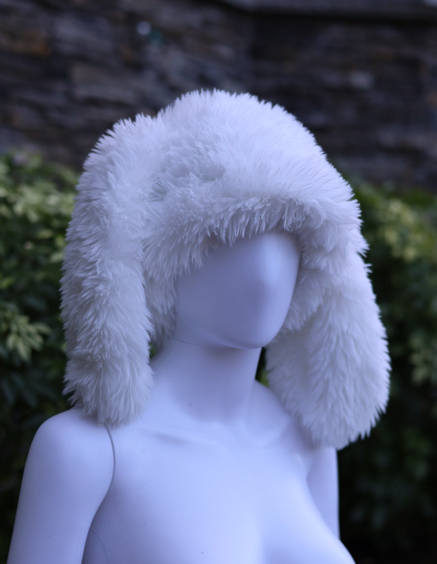 White Bunny Hat
